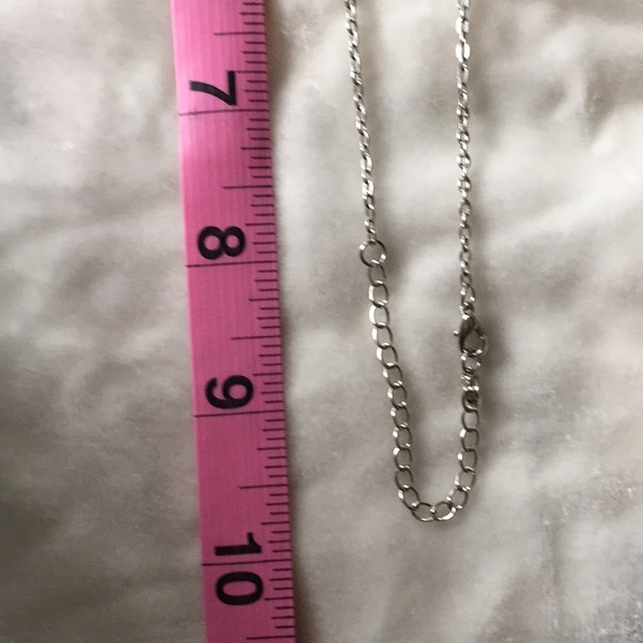Emily Cursive Name Necklace Silver - Picture 3 of 5